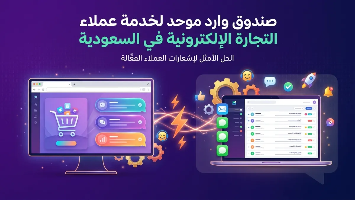 صندوق وارد موحد لخدمة عملاء التجارة الإلكترونية في السعودية