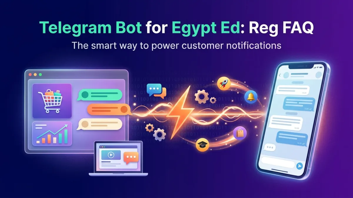 Telegram Bot for Egypt Ed: Reg FAQ