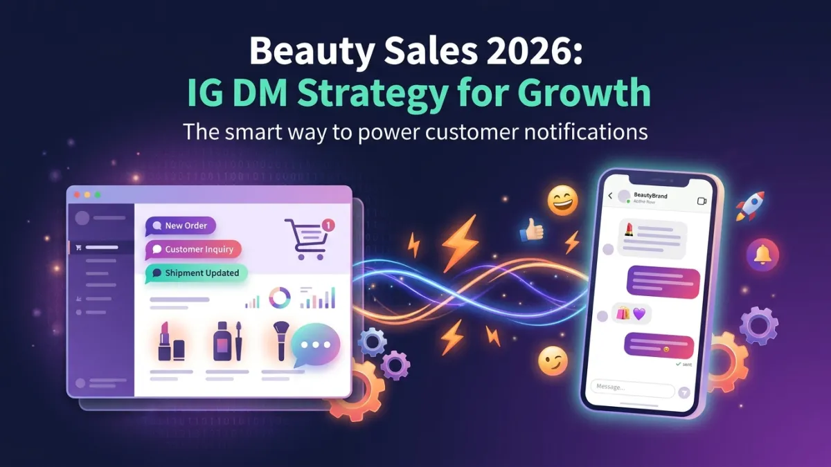Beauty Sales 2026: IG DM Strategy for Growth