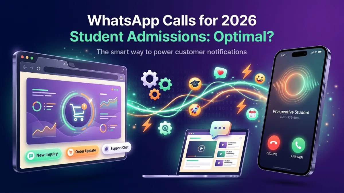 WhatsApp Calls for 2026 Student Admissions: Optimal?