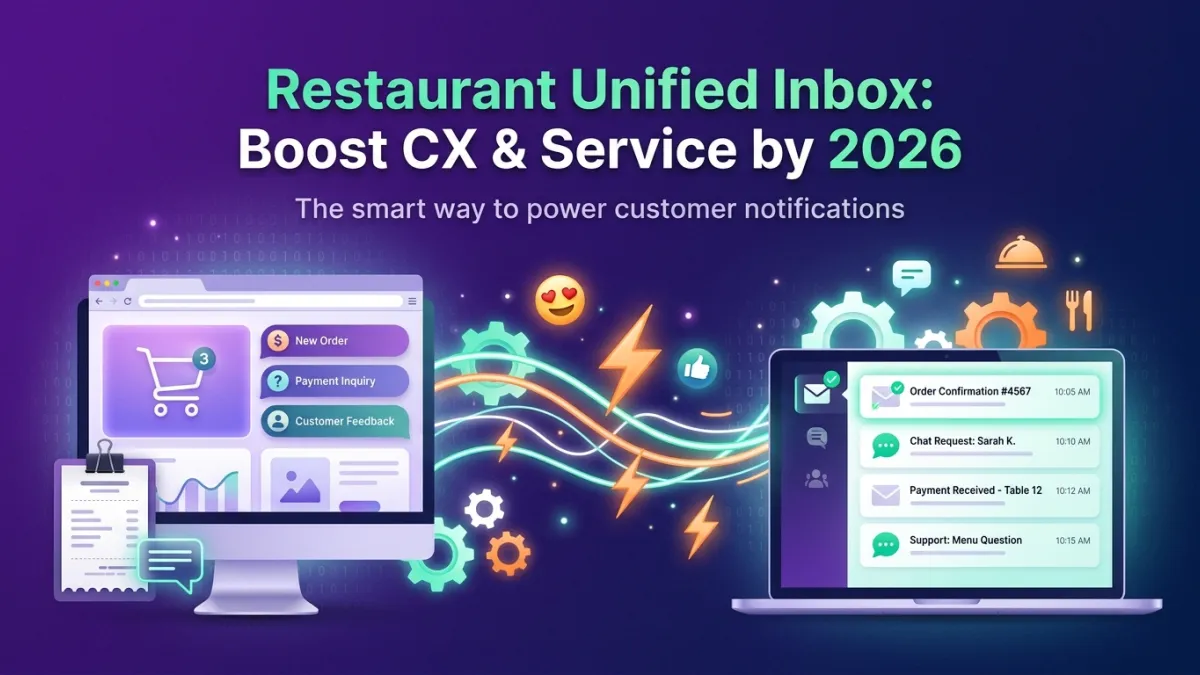 Restaurant Unified Inbox: Boost CX & Service by 2026
