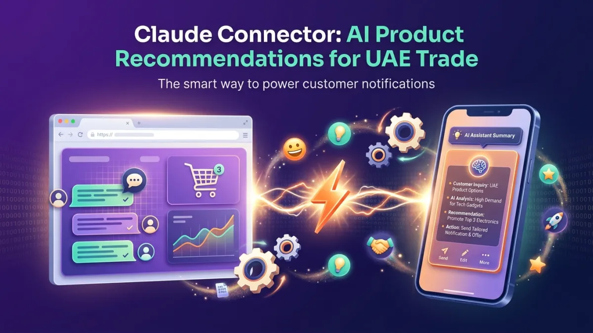 Claude Connector: AI Product Recommendations for UAE Trade