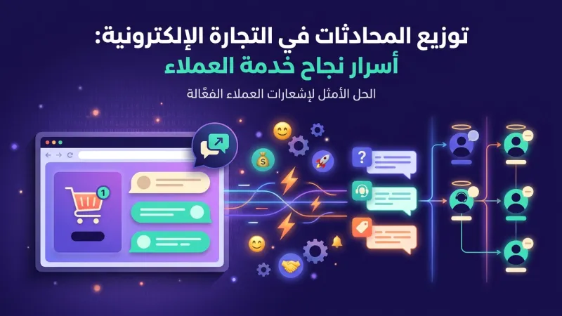 توزيع المحادثات في التجارة الإلكترونية: أسرار نجاح خدمة العملاء