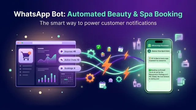 WhatsApp Bot: Automated Beauty & Spa Booking