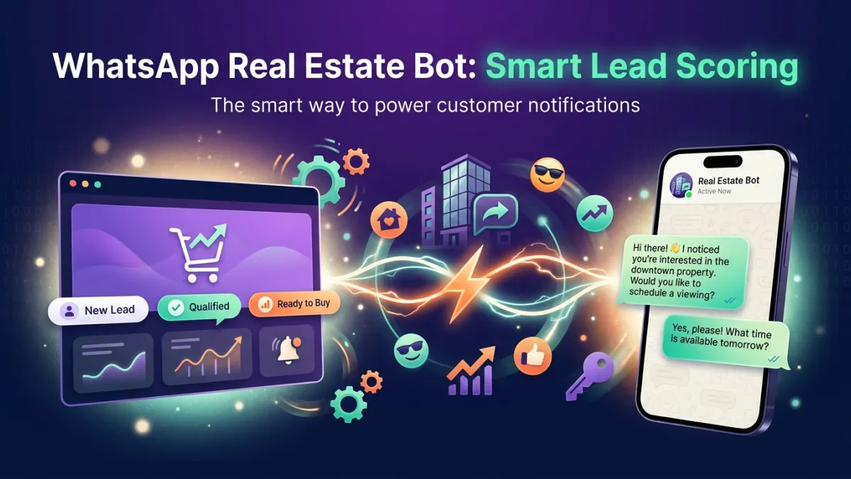 WhatsApp Real Estate Bot: Smart Lead Scoring