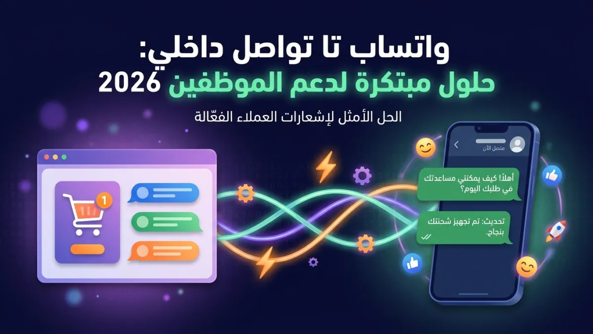 واتساب تواصل داخلي: حلول مبتكرة لدعم الموظفين 2026
