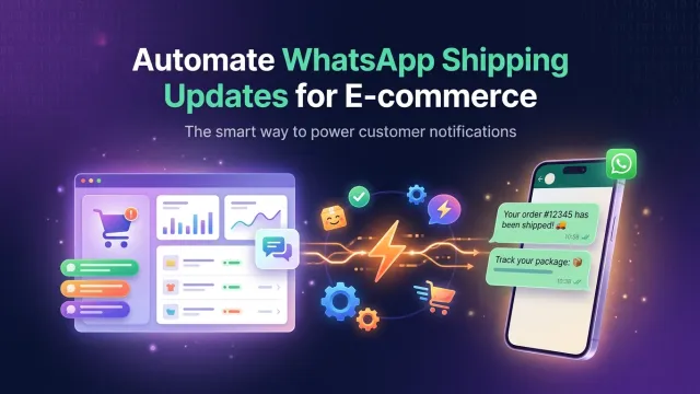 Automate WhatsApp Shipping Updates for E-commerce