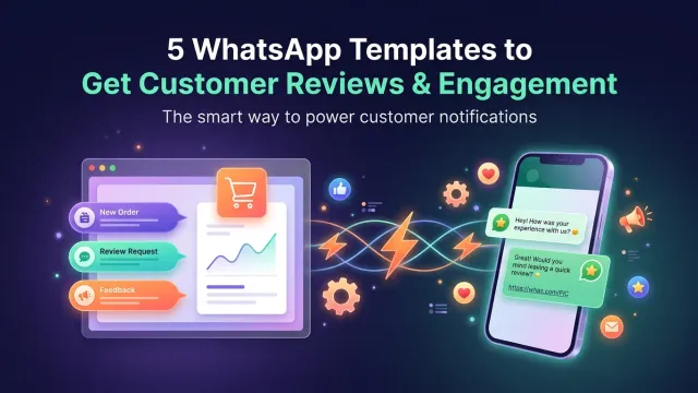 5 WhatsApp Templates to Get Customer Reviews & Engagement