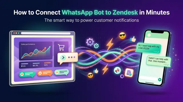 How to Connect WhatsApp Bot to Zendesk in Minutes