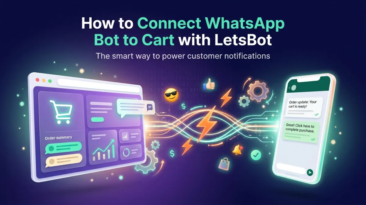 How to Connect WhatsApp Bot to Cart with LetsBot