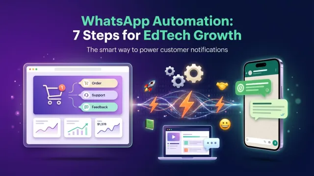 WhatsApp Automation: 7 Steps for EdTech Growth
