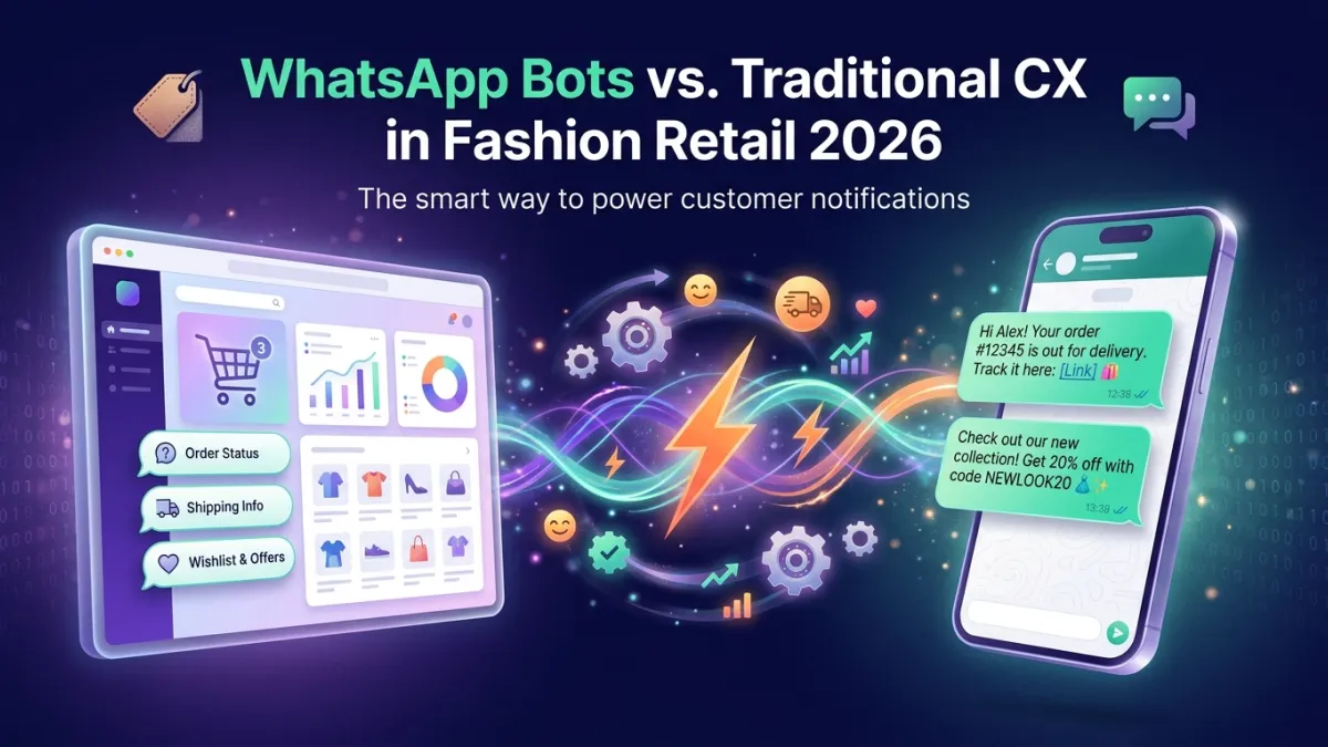 WhatsApp Bots vs. Traditional CX in Fashion Retail 2026