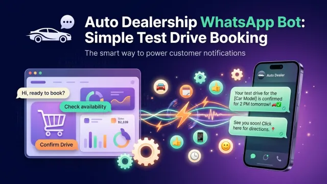 Auto Dealership WhatsApp Bot: Simple Test Drive Booking
