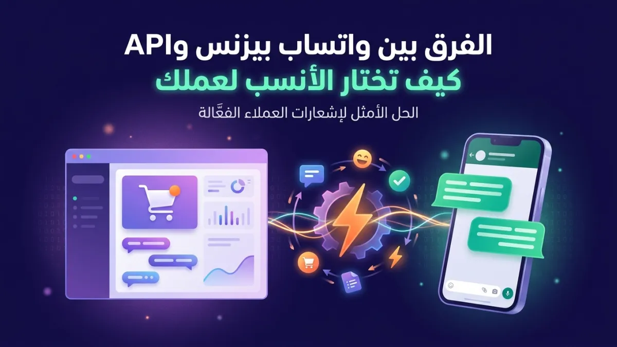 الفرق بين واتساب بيزنس وAPI كيف تختار الأنسب لعملك
