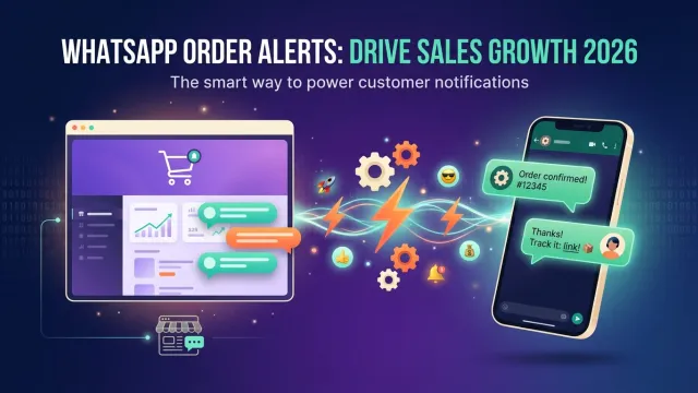 WhatsApp Order Alerts: Drive Sales Growth 2026