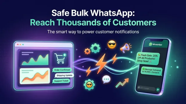 Safe Bulk WhatsApp: Reach Thousands of Customers