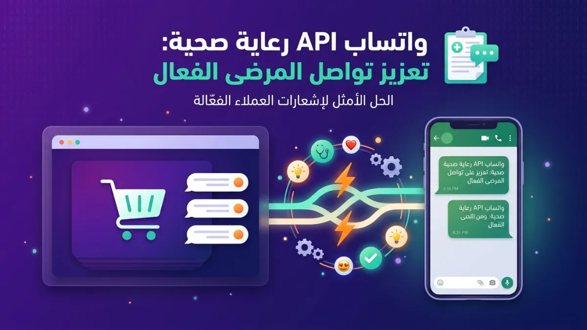 واتساب API رعاية صحية: تعزيز تواصل المرضى الفعال