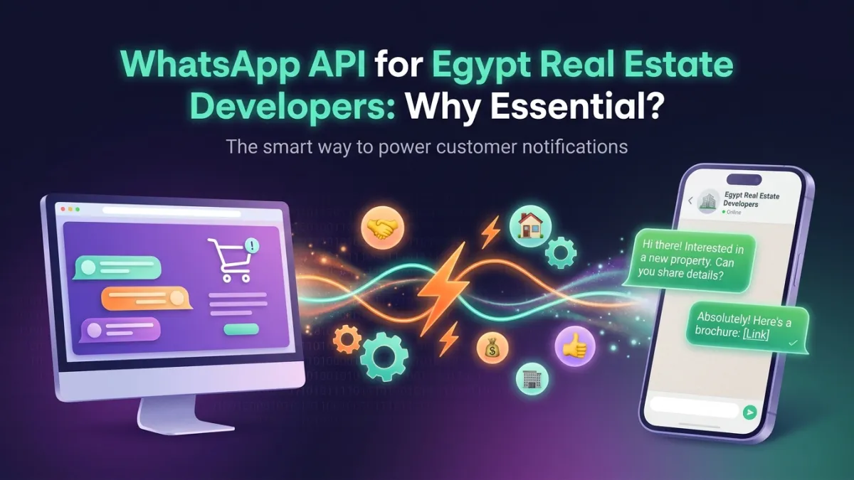 WhatsApp API for Egypt Real Estate Developers: Why Essential?