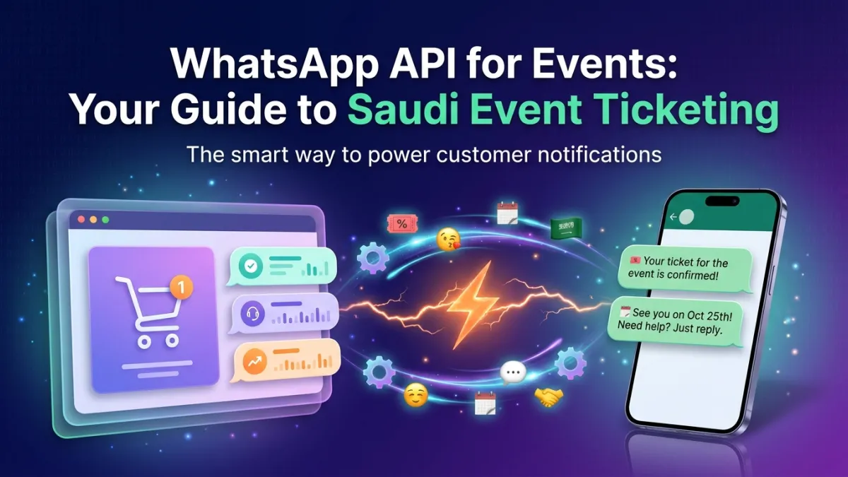WhatsApp API for Events: Your Guide to Saudi Event Ticketing