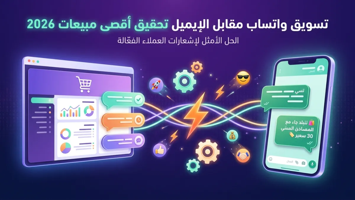 تسويق واتساب مقابل الإيميل تحقيق أقصى مبيعات 2026