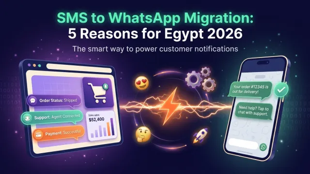 SMS to WhatsApp Migration: 5 Reasons for Egypt 2026