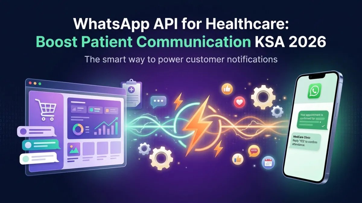 WhatsApp API for Healthcare: Boost Patient Communication KSA 2026