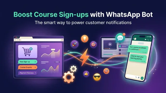 Boost Course Sign-ups with WhatsApp Bot