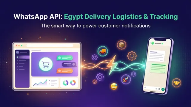 WhatsApp API: Egypt Delivery Logistics & Tracking