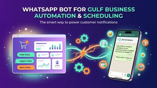 WhatsApp Bot for Gulf Business Automation & Scheduling