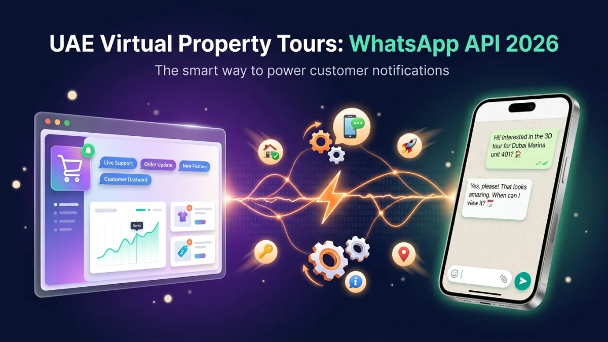 UAE Virtual Property Tours: WhatsApp API 2026