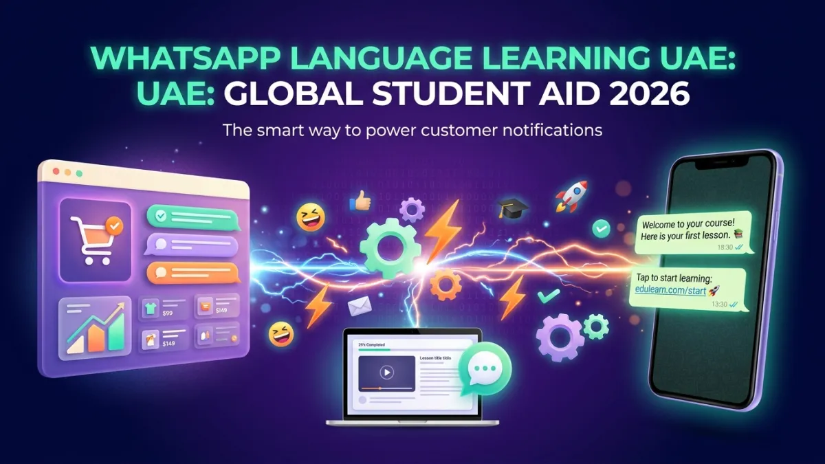 WhatsApp Language Learning UAE: Global Student Aid 2026