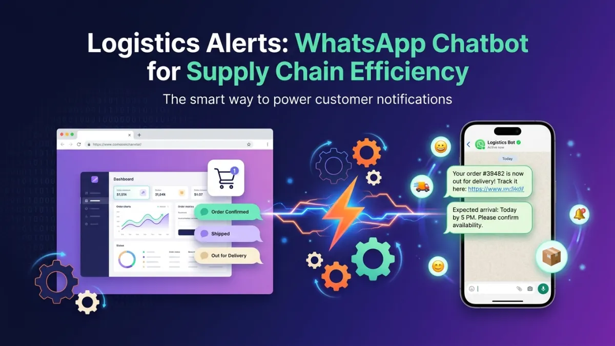Logistics Alerts: WhatsApp Chatbot for Supply Chain Efficiency