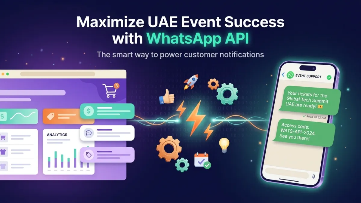 Maximize UAE Event Success with WhatsApp API