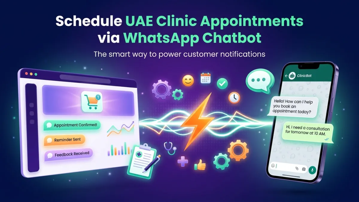 Schedule UAE Clinic Appointments via WhatsApp Chatbot