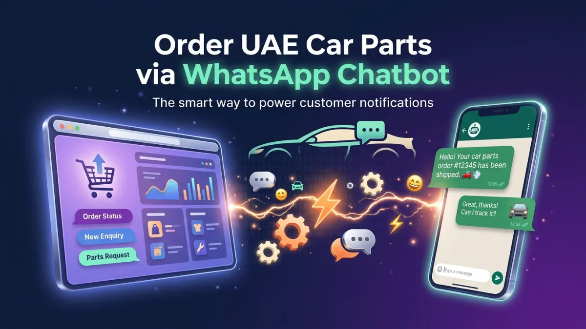 Order UAE Car Parts via WhatsApp Chatbot