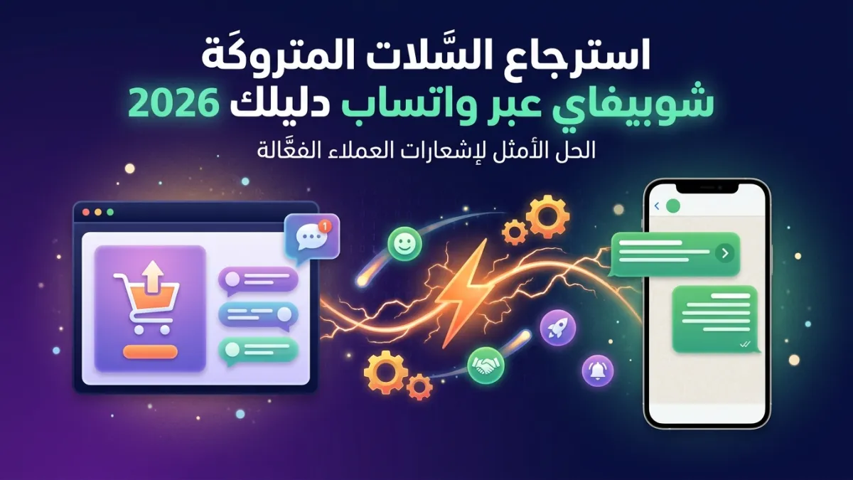 استرجاع السلات المتروكة شوبيفاي عبر واتساب دليلك 2026
