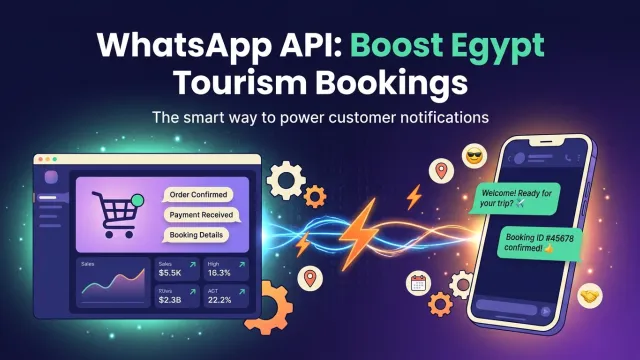 WhatsApp API: Boost Egypt Tourism Bookings