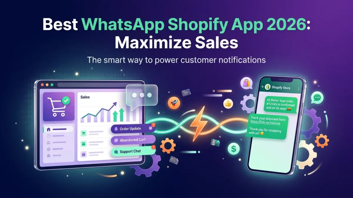 Best WhatsApp Shopify App 2026: Maximize Sales