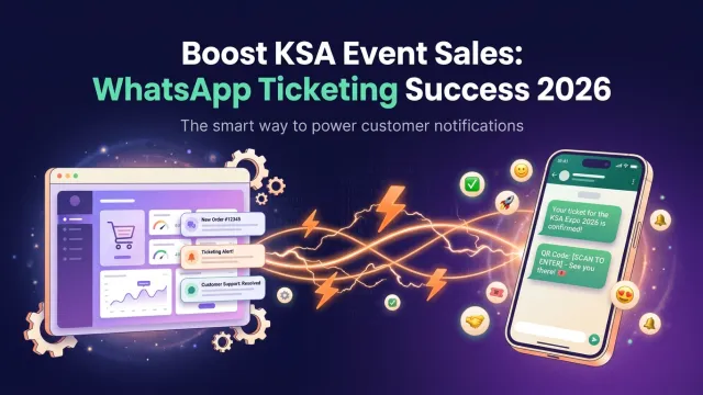 Boost KSA Event Sales: WhatsApp Ticketing Success 2026