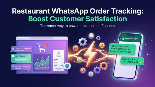 Restaurant WhatsApp Order Tracking: Boost Customer Satisfaction