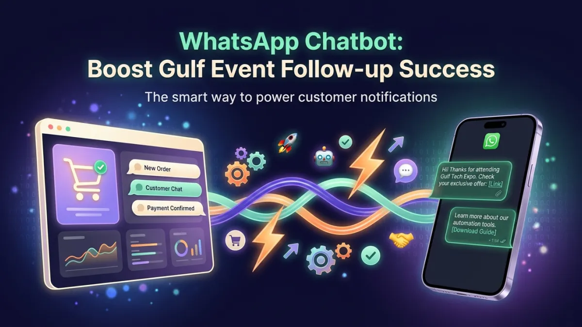 WhatsApp Chatbot: Boost Gulf Event Follow-up Success