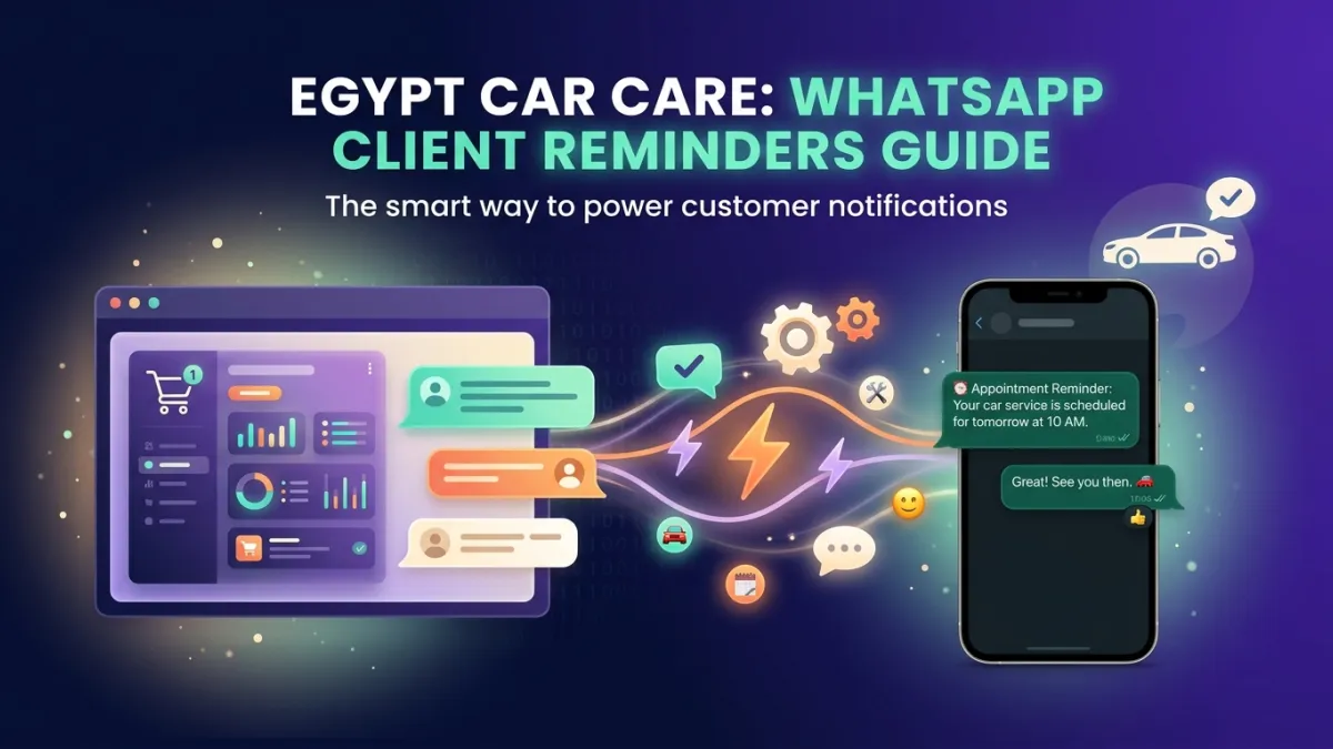 Egypt Car Care: WhatsApp Client Reminders Guide