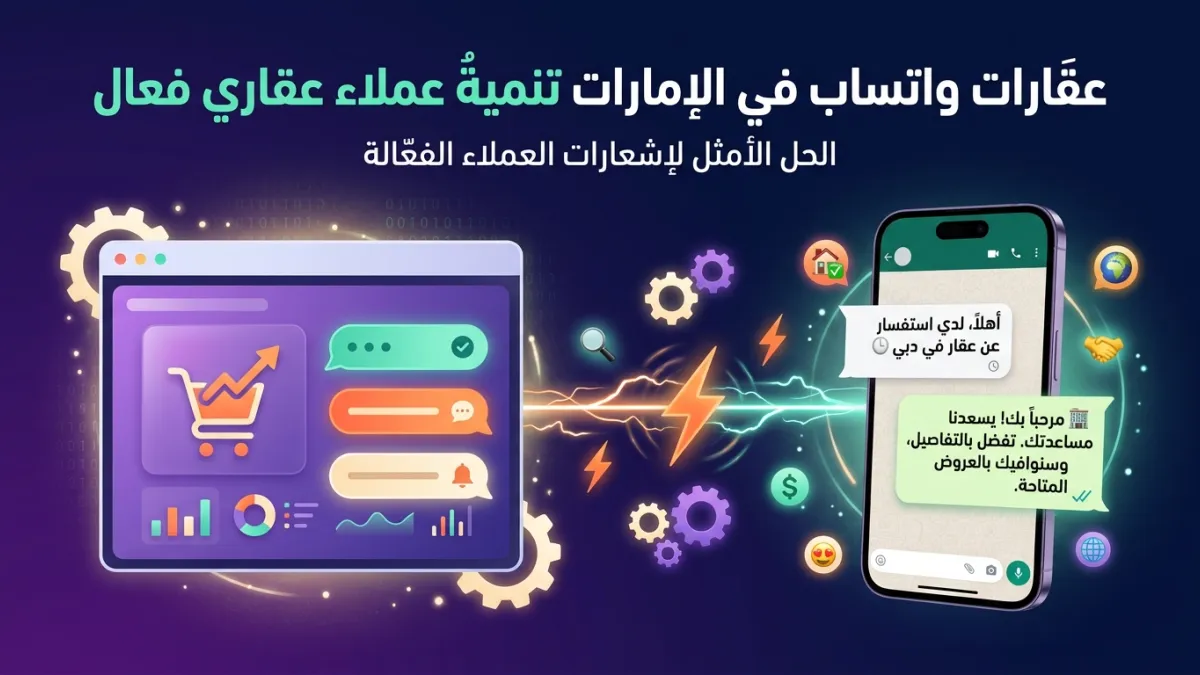 UAE Real Estate: WhatsApp for More Leads