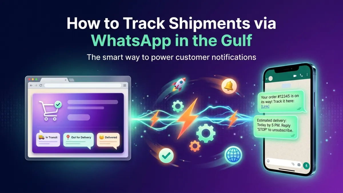 How to Track Shipments via WhatsApp in the Gulf