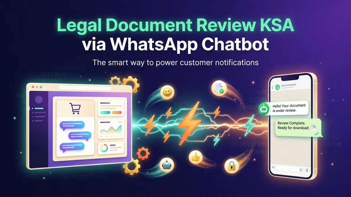 Legal Document Review KSA via WhatsApp Chatbot