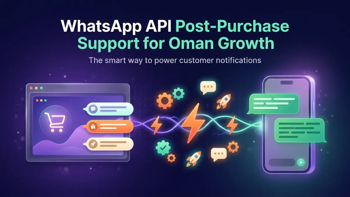 WhatsApp API Post-Purchase Support for Oman Growth