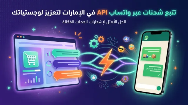 تتبع شحنات عبر واتساب API في الإمارات لتعزيز لوجستياتك
