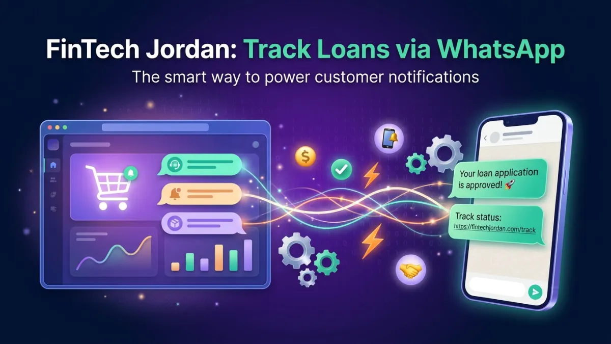 FinTech Jordan: Track Loans via WhatsApp