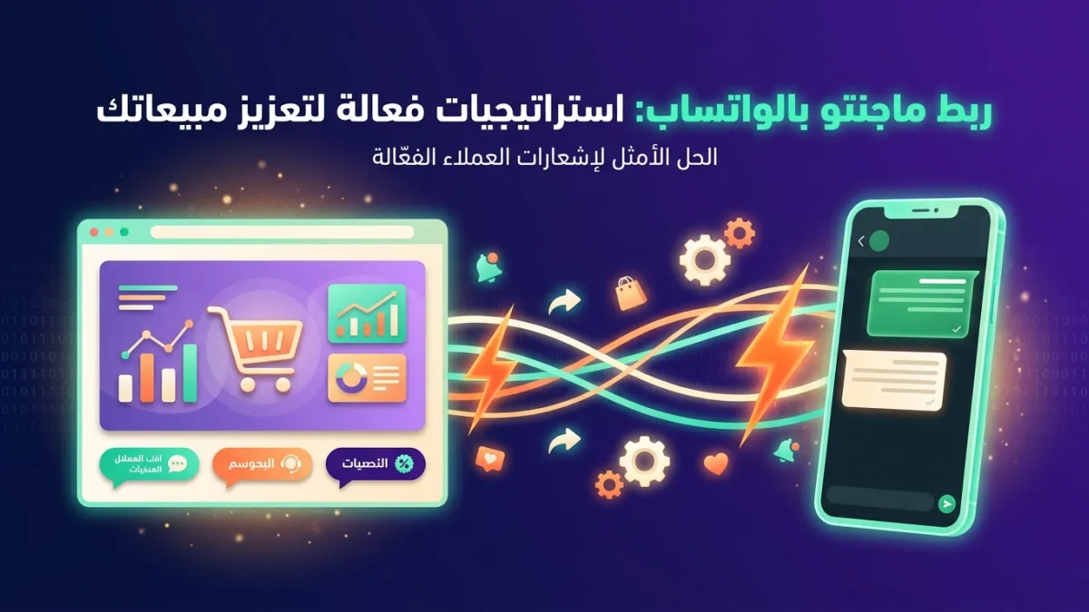 ربط ماجنتو بالواتساب: استراتيجيات فعالة لتعزيز مبيعاتك