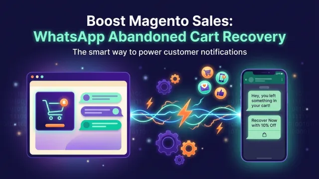 Boost Magento Sales: WhatsApp Abandoned Cart Recovery